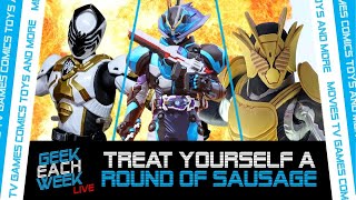 Treat Yourself a Round of Sausage  Geek Each Week Live Episode 177 [upl. by Farhsa]