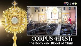 QUIAPO CHURCH OFFICIAL – 7PM OnlineMass 10 June 2023  Solemnity of the Body and Blood of Christ [upl. by Enneillij502]