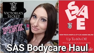 SAS Bodycare Haul🛍  NEW✨️ Victorias Secret amp PINK Fragrances  Summer🌞 SemiAnnual Sale💸 [upl. by Ssac]