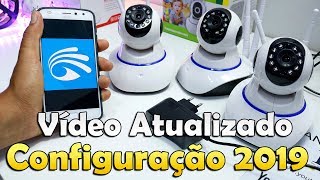 COMO CONFIGURAR CÂMERA IP WIFI YOOSEE 3 MÉTODOS ATUALIZADO 2019 [upl. by Killie]