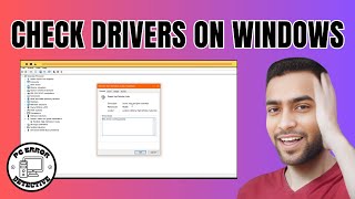 How to Check Drivers on Windows 10 [upl. by Enra]