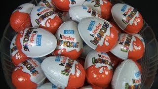 50 x Kinder Überraschung   Unboxing   Star Wars Twistheads Edition  Kinder Surprise [upl. by Musette]