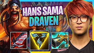 HANS SAMA IS SO CLEAN WITH DRAVEN  G2 Hans Sama Plays Draven ADC vs Jhin Season 2023 [upl. by Ebonee]