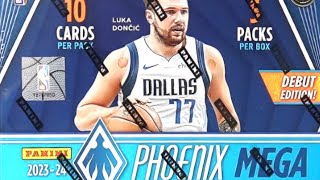 My First Look At 202324 Panini Phoenix Basketball Mega Box Rip [upl. by Rosemary]