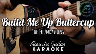 Build Me Up Buttercup  The Foundations  Acoustic Guitar Karaoke  Backing Track  Instrumental [upl. by Yate]