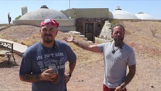 Living OffGrid In An Earthship Thats 100 Self Sustainable [upl. by Rurik]