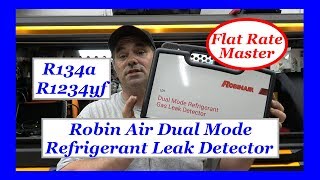 Robin Air Refrigerant Leak Detector R134a and HFO1234yf [upl. by Leira]