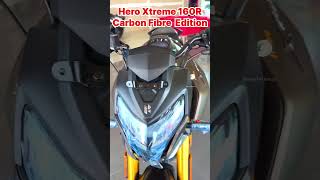 New Hero Xtreme 160R 4V Carbon Edition 😱shorts short viralvideo automobile moto motorcycle [upl. by Asselam]