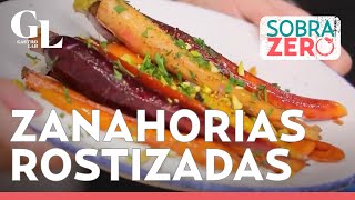 ¿Con zanahorias en el refrigerador Hazlas rostizadas con balsámico con esta receta [upl. by Lita224]