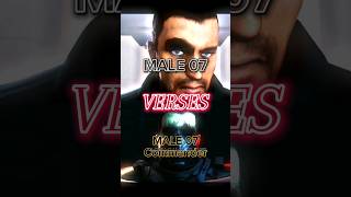 Male 07 vs Male 07 Commander edit fyp short viral [upl. by Wilona]