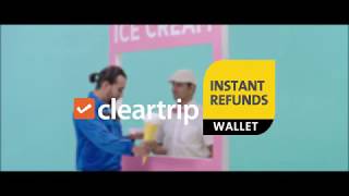 Instant refunds Cleartrip Wallet [upl. by Fanchon]