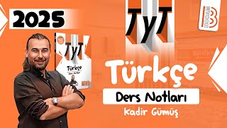 4 TYT Türkçe  Sözcükte Yapı 1 Kök Bilgisi  Kadir GÜMÜŞ  2025 [upl. by Foote]