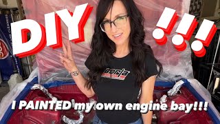 DIY I Painted The Engine Bay On My Integra [upl. by Trinette]