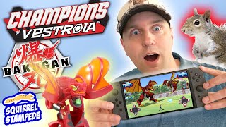 Bakugan Champions of Vestroia Nintendo Switch Gameplay Review [upl. by Kabab]