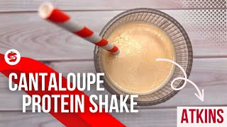 Atkins Shake Recipe Cantaloupe Protein Shake by Diets Meal Plan [upl. by Sine533]