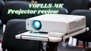 voplls 4k projector fypシ゚viral foryou gadgets [upl. by Nelram791]