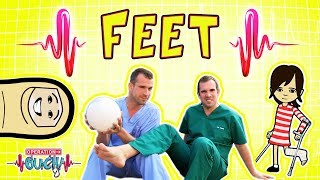 Operation Ouch  Fixing Feet  Skeletal System [upl. by Nash]