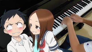 Karakai Jouzu no Takagisan ED 1  Kimagure Romantic Piano Cover by Hudson Lois [upl. by Elboa74]