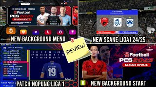 REVIEW📷 efootball 25 Liga eropa amp Liga BRI 1 Indonesia PPSSPP Full Transfer new kits 2425 [upl. by Adnawt800]