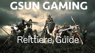 Final Fantasy 14 Reittiere Guide German [upl. by Jennilee]