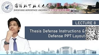 Lecture 8 Thesis Defense Instructions amp Defense PPT Layout [upl. by Demakis]