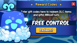 CONTROL FRUIT CODE BLOX FRUITS ROBLOX [upl. by Hilliary]