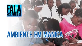 Alunos em Chimoio participam de testes finais em meio as tensões em Moçambique ‪PortalFM24 [upl. by Olivero]