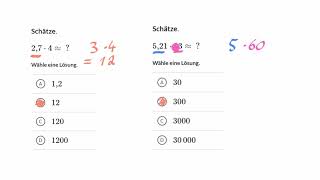 Multiplikation von Dezimalzahlen mit natürlichen Zahlen schätzen  6 Klasse  Khan Academy [upl. by Irehs]