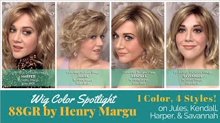 CysterWigs Color Spotlight 88GR by Henry Margu on 4 Styles [upl. by Yesdnik]