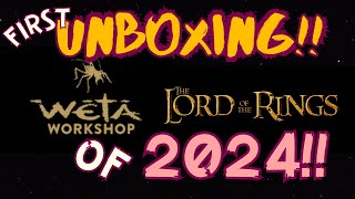 🔴 First Unboxing of 2024 Weta Workshop miniature Balrog lotr wetaworkshop balrog [upl. by Ettenahc525]