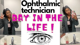 WEEK IN THE LIFE ￼OF A OPHTHALMIC TECHNICIAN ￼ orientation [upl. by Oiliruam]