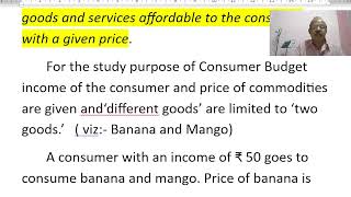 Consumer Budget In the video quot P1X1 P2X2 less than or equal to Mquot [upl. by Thynne131]