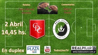 Cambaceres vs Real Pilar FC  Fecha 23 Primera D  Torneo 20182019 [upl. by Wilton937]