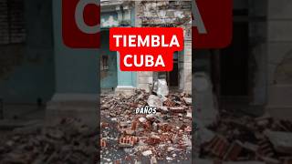 TEMBLÓ SABROSO DEMOLEDOR TERREMOTO EN CUBA temblor cuba [upl. by Niwrad828]