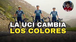 LA NUEVA NORMA DE LA UCI QUE CAMBIARÁ LOS MAILLOTS DE LOS EQUIPOS EN 2025 [upl. by Asyram]