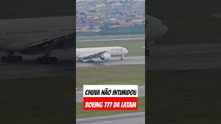 BOEING 777 LATAM DECOLOU SECANDO A PISTA reels viral aviao boeing latam plane foryou fyp [upl. by Pitarys]