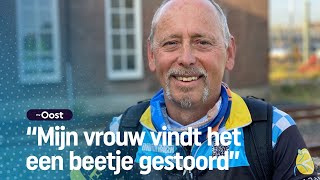 Jan fietst elke dag vier uur naar zijn werk  RTV Oost [upl. by Nnaeirb170]