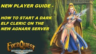 EVERQUEST GUIDE  Starting a dark elf cleric on the Agnarr TLP server 2017 [upl. by Assiruam]