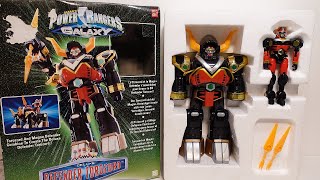 Power Rangers Lost Galaxy Defender Torozord  Unboxing And Review [upl. by Eilyk]