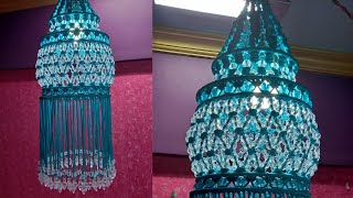 Macrame Jhumbar  DIY Macrame Jhumar Tutorial  How to make macrame kandil for Diwali  DIY Lantern [upl. by Erdne]