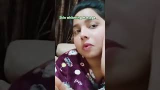 Skin whitening face massage [upl. by Sharline]