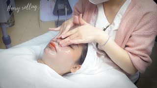 Asmr Facial Massage with many modern equipment at CS Clinic [upl. by Kacey]