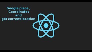 React Js tutorial  use google place and get coordinates [upl. by Akila]