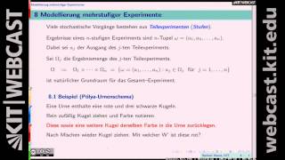 5 SchnurOrakel Binomial hypergeom und PólyaVerteilung Modellierung mehrstufiger Experimente [upl. by Quenna932]