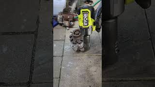 Ryobi compact impact wrench vs Alternator [upl. by Gabler]