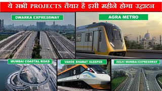 Top 5 projects Ready for inauguration  Dwarka Expressway  Vande Bharat Sleeper  Agra Metro [upl. by Mintun113]