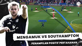 Manchester United Mengamuk Menghajar S0uthampton 3 Gol Tanpa Balas  Konsisten Diuji [upl. by Irisa]