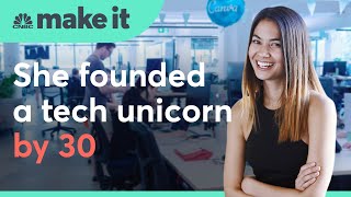 Canva She founded a unicorn by 30 Now shes taking on the tech giants  Make It International [upl. by Eidualc497]