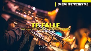 SALSA INSTRUMENTAL quotTe Fallequot 🎺  Beat Salsa 2024  Pista de Salsa [upl. by Oizirbaf773]