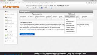 Capstone Business Simulation Getting Started Tutorial [upl. by Nosaj]